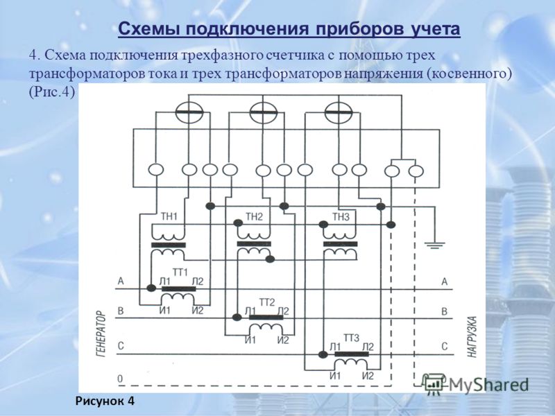 Схема подключения 2тт 2тн