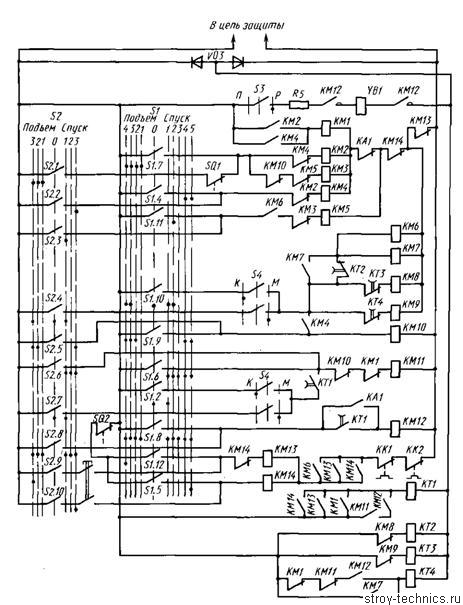 Электрическая схема кб 403