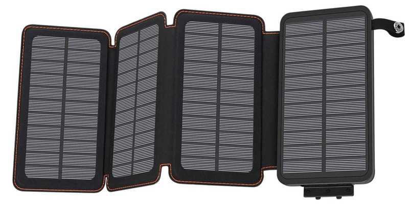 Solar Charger Hilucke с встроенным УМБ на 25 000 мАч.