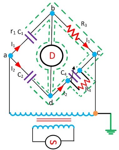 schering-bridge-diagram