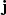$\mathbf{j}$