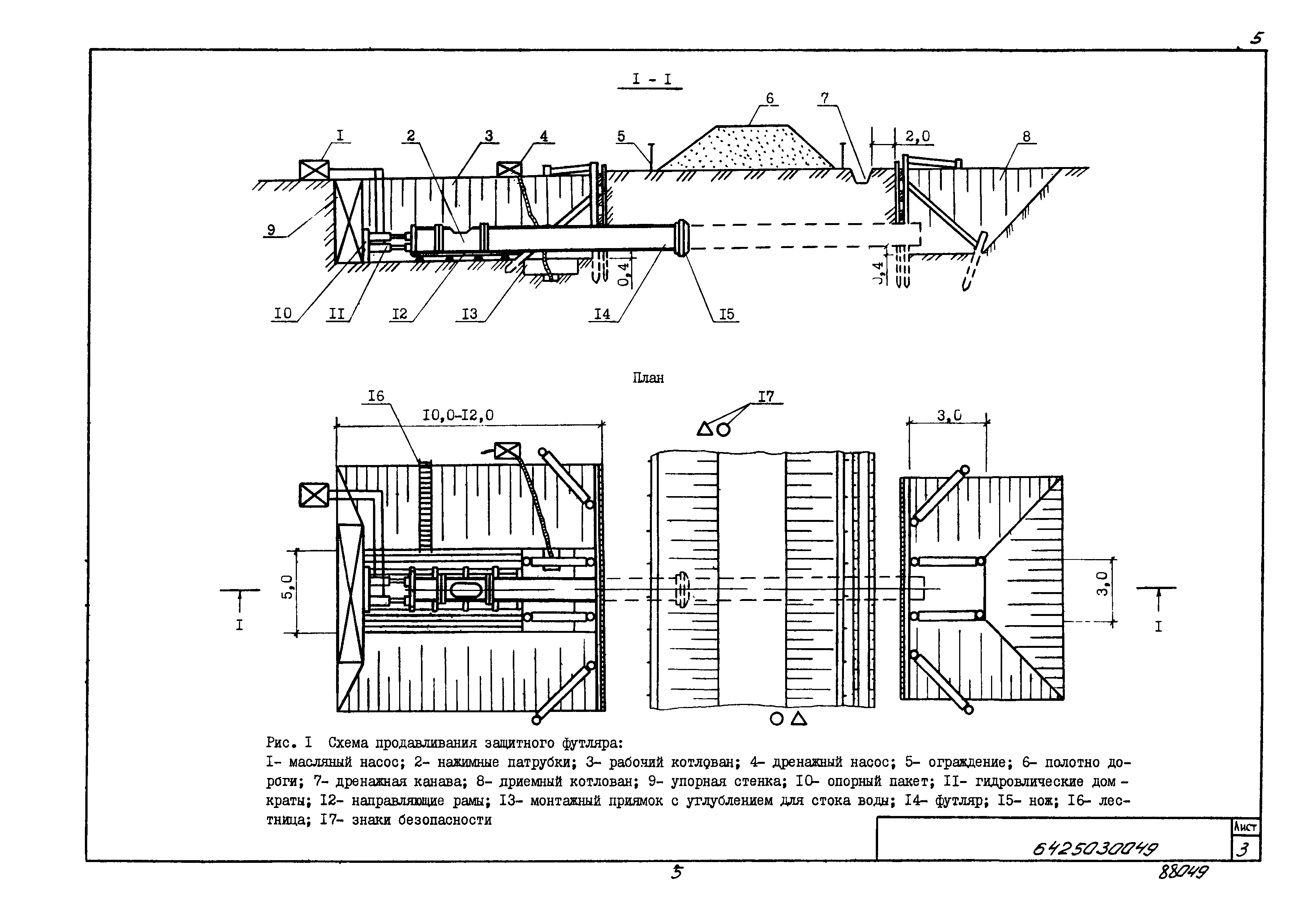 Тех карта гнб