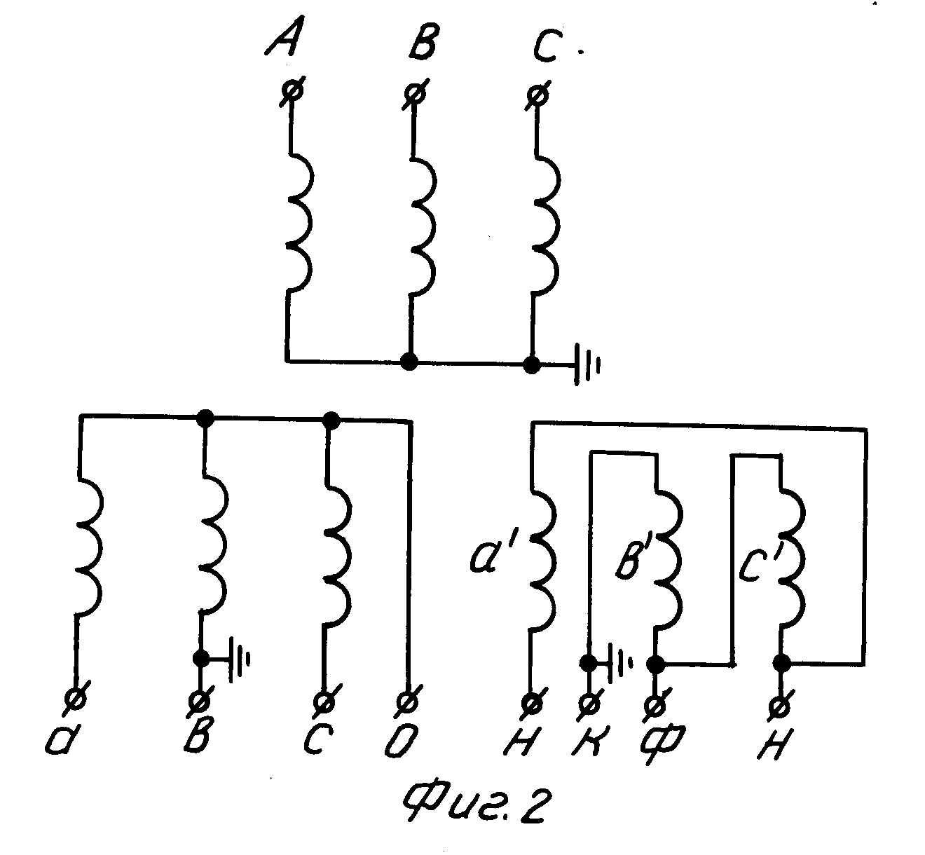Трансформаторы напряжения вторичные цепи схема
