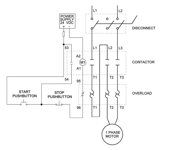 Full-voltage single-phase motors