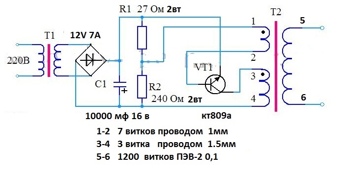 Нарисуйте блок схему генератора