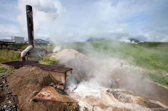 The first geothermal power plant in the USSR, Kamchatka, Russia photo 7