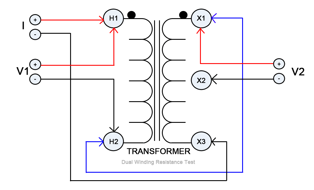 Transformer Winding Resistance Test - Dual Winding