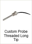 NTC thermistor Probe Assembly with Threaded Hex Nut and Tip