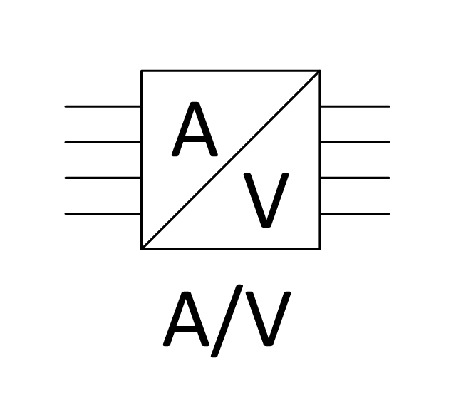 Generic A/V switcher, audio, video, switcher,