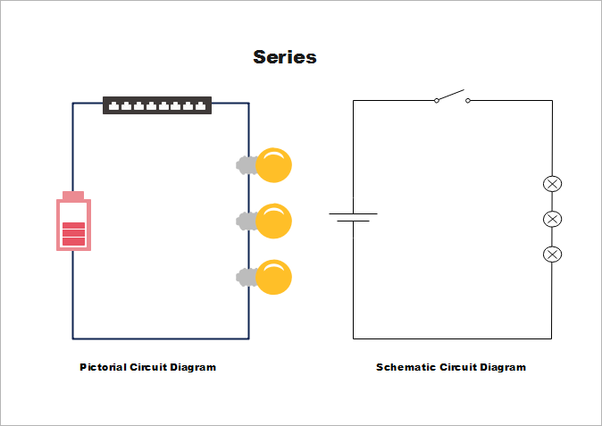 Pictorial and Schematic Circuit Diagram