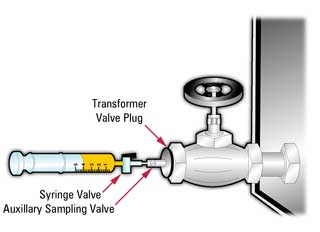Auxiliary sampling valve