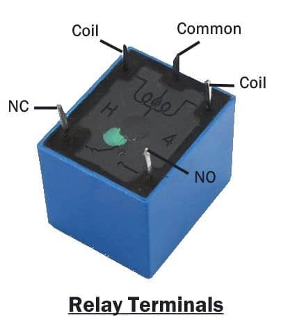 Relay Terminals identification