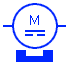 Permanent Magnet DC Motor Symbol