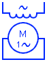 Single Phase Repulsion Motor Symbol