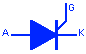 Thyristor Symbol