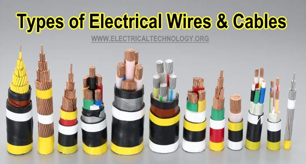 Types of Electrical Wires & Cables