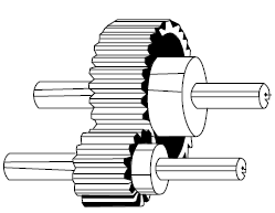 Speed Reduction in geared DC Motor