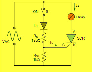 Thyristor AC Circuit