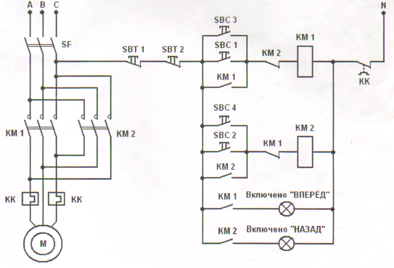 Реверсивный двигатель с магнитным пускателем. Схема реверсивного пуска асинхронного двигателя. Реверсивная схема включения асинхронного двигателя. Схема прямого пуска электродвигателя 380. Схема реверса электродвигателя асинхронного.
