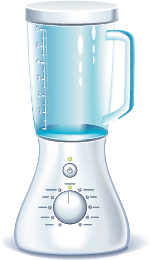 illustration of a blender