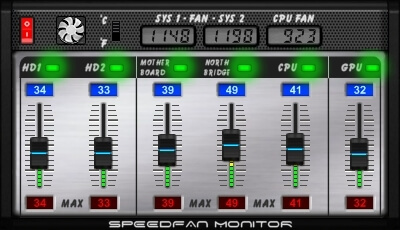 SpeedFan fan control software 