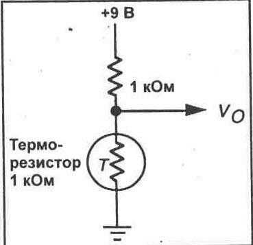 Терморезистор с отрицательным температурным коэффициентом сопротивления